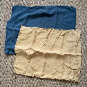 Set of 4 Standard Linen Pillowcases
